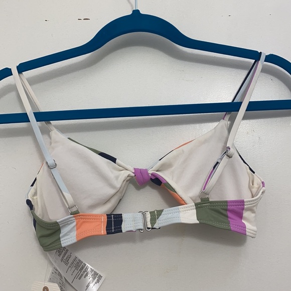 Billabong Bikini Top – Retro Stripe Knot Front - Picture 4 of 5